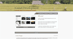 Desktop Screenshot of kismetdevelopment.com